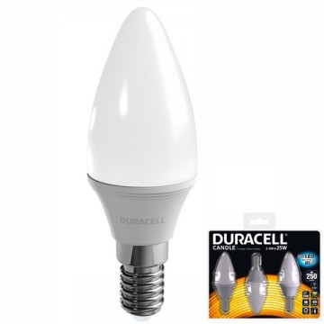 Lampada Led Oliva E14 W 3,8 2700°K pz.3 Duracell