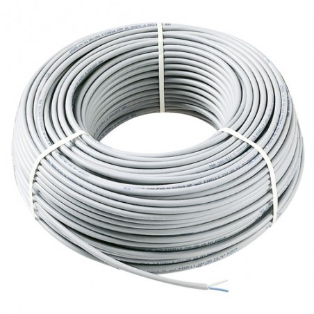 01840.E By-Me Cable 2X0,5 Lszh Eca 100M White