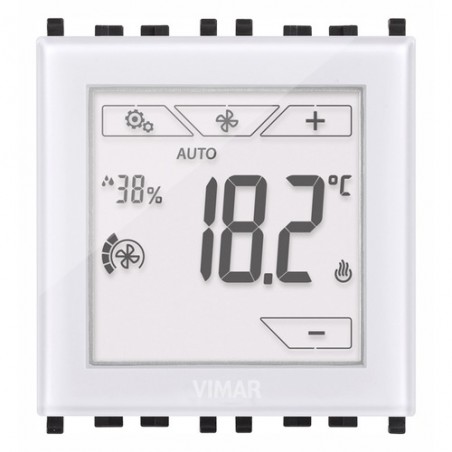 02951.B Termostato Touch Domotico 2M Bianco