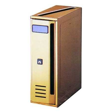 Post Boxes alubox alu Bronze C1/R Magazine 35X12X25,5