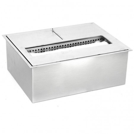 Bruciatore divina Fire a Bioetanolo 10 Lt Acciaio inox 430Ss L37 X P29 X H13.5 Cm