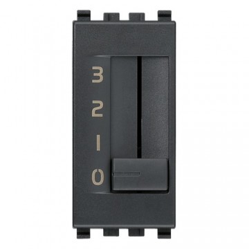 20095 Eikon Gray 1P 6(2)A Slide Switch