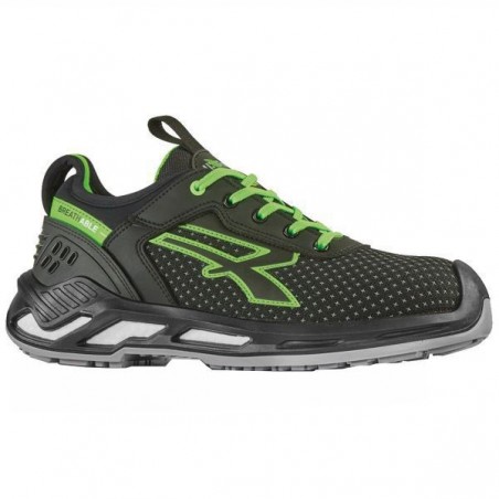 Scarpe Bryan Nero/Verde Basse 39 S3 Upower