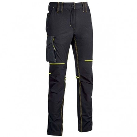 Pantalone Black Carbon Xl World Upower