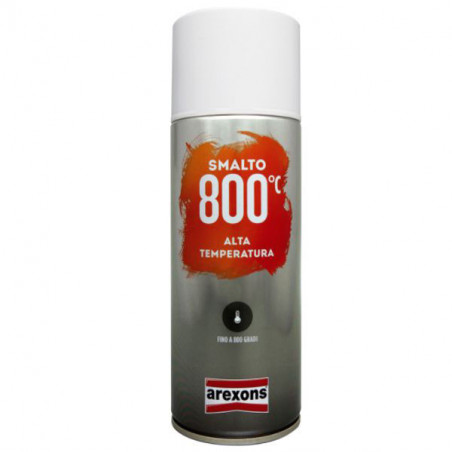 Smalto Spray Alta Temperatura Nero Arexons