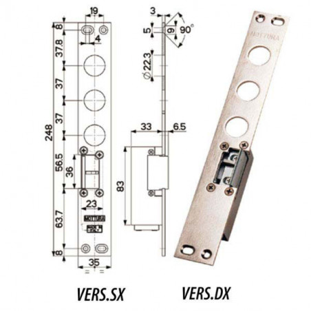 Ferrogliera Elettrica Dx I.37 94077 Mottura