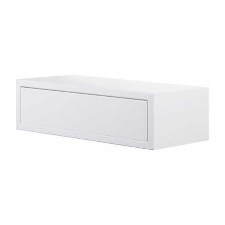 Mensola da Muro Lego con Cassetto Bianco 48,5 x 30,5 x 19,5 cm Sanitec