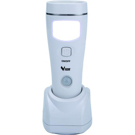 Vigor Leon Li-Ion Emergency Lamp Led Flashlight 5+15