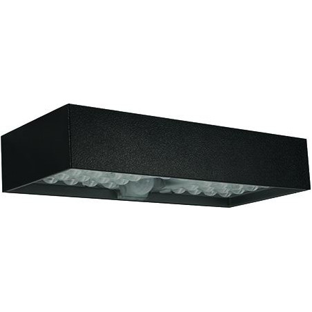 Applique led Vigor solare, tebe nero, 6w-800lm