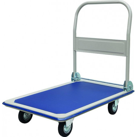 Carrello con pianale Vigor, elio-xl 4 ruote, 300 kg