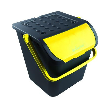 Contenitore differenziata, ecologic giallo 35 l, carta